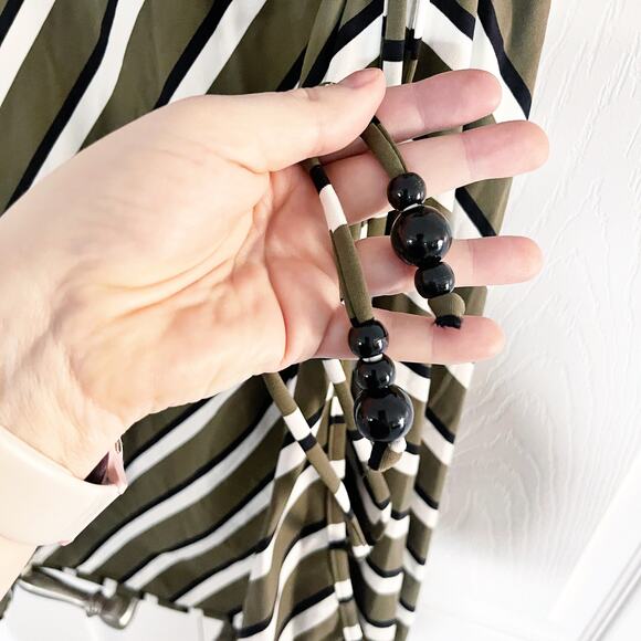 Solid & Striped Ruched Striped Stretch-Jersey Skirt - Picture 7 of 10